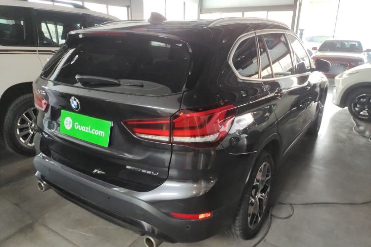 Used BMW X1 2021 Restyled sDrive25Li Leading Edition Rear Right 45 Deg