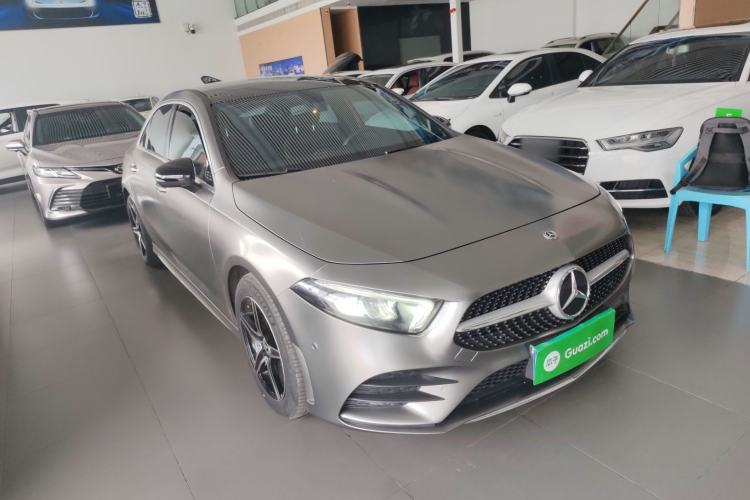 Used Mercedes-Benz A-Class 2019 A 200 L Sport Sedan Front Right 45 Deg