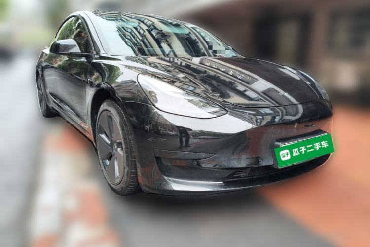 Used Tesla Model 3 2022 Rear-Wheel-Drive Version Front Right 45 Deg