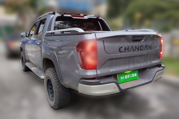 Used CHANGAN Hunter 2025 Model, Knight Edition, Lingshang Type, Dual-Motor Four-Wheel Drive Standard Box Rear Left 45 Deg