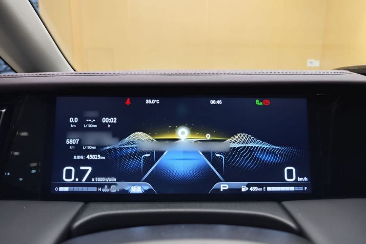 Used GAC Trumpchi M8 2024 Master Series 400T Ultimate Edition Instrument Cluster