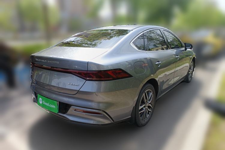 Used BYD Qin PLUS 2021 DM-i 120KM Prestige Model Rear Right 45 Deg