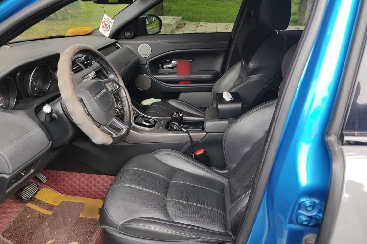 Used Land Rover Range Evoque 2018 240 PS Dream Lotus Lake Blue Limited Edition Left Front Seat