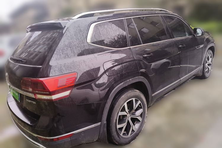 Used Volkswagen Teramont 2020 330TSI Two-Wheel-Drive Luxury Edition China VI Standard Rear Right 45 Deg