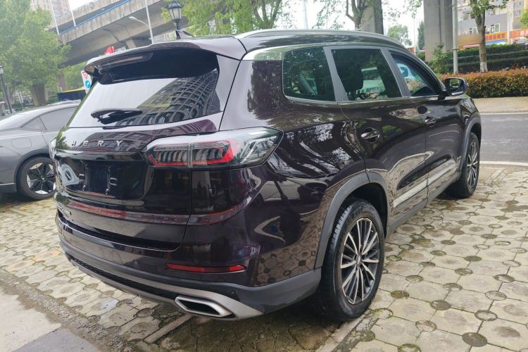 Used Chery Tiggo 8 PLUS Kunpeng e+ 2022 PHEV 1.5T WindStyle e+ Rear Right 45 Deg