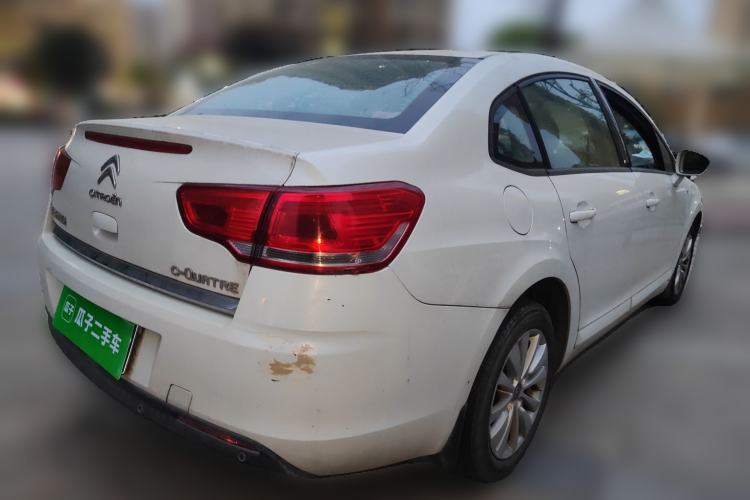 Used Citroen C-Quatre 2013 Sedan 2.0L Manual - Joyful Edition Rear Right 45 Deg