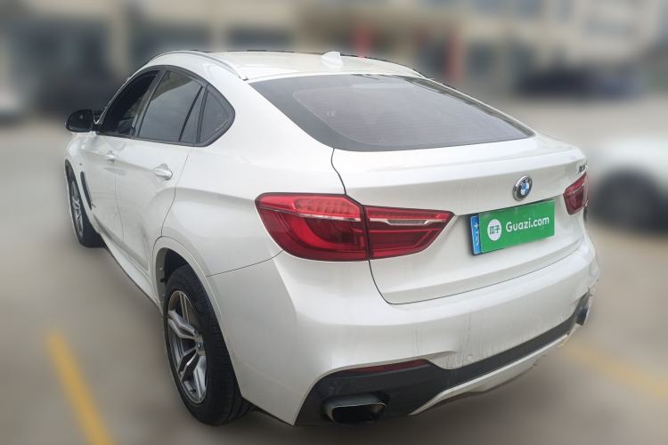 Used BMW X6 2015 xDrive35i Luxury Edition Rear Left 45 Deg