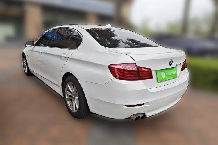 Used BMW 5 Series 2014 520Li Elegant Model Rear Left 45 Deg