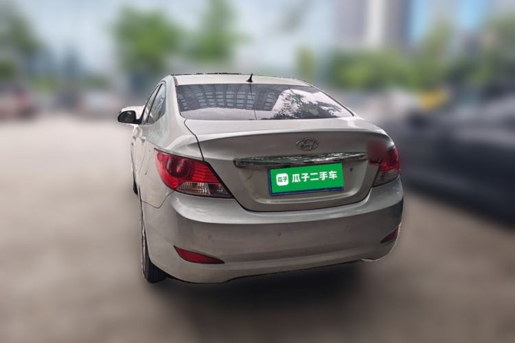 Used Hyundai Verna (older generation) 2010 Sedan 1.4L Automatic Comfort Model GS Rear