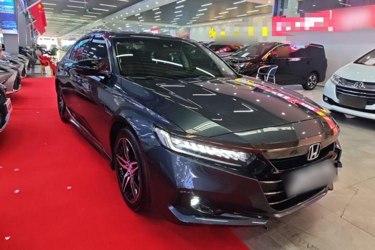 Used Honda Accord 2022 260TURBO Phantom Night · Prestige Edition Front Right 45 Deg