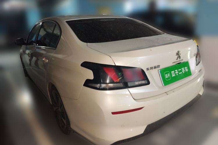 Used Peugeot 408 2020 360THP 10th Anniversary Premium Edition Rear Left 45 Deg