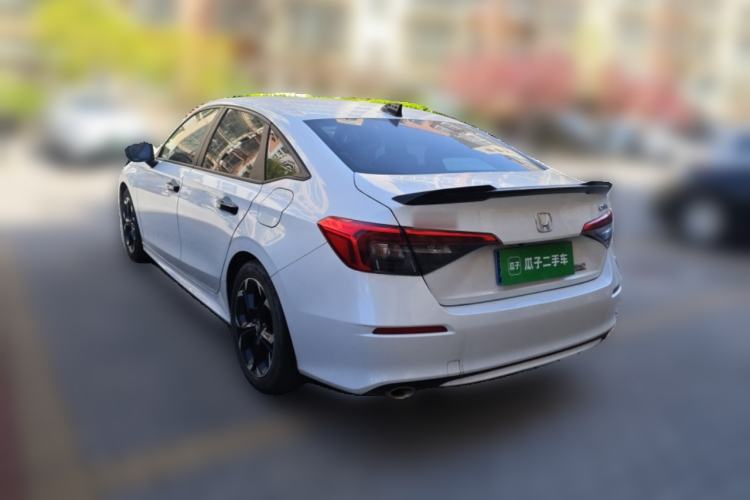 Used Honda Civic 2022 240TURBO CVT Dynamic Edition Rear Left 45 Deg