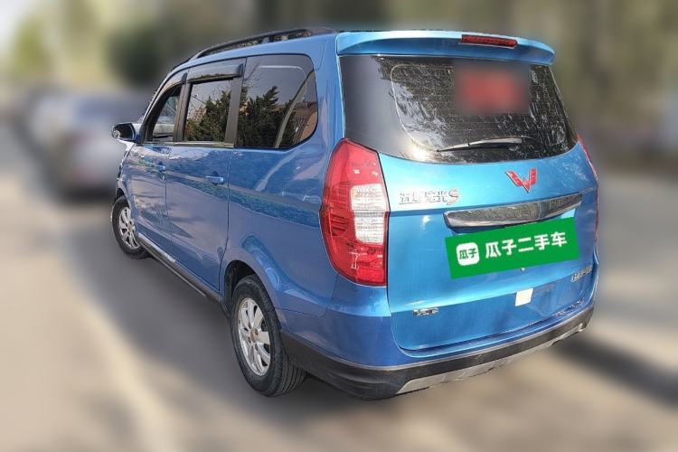 Used Wuling Hongguang 2013 1.2L S Comfort Model China IV Standard Rear Left 45 Deg