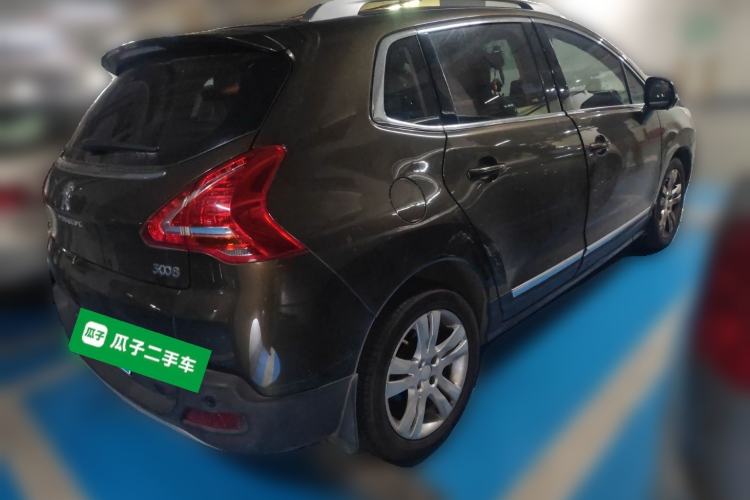 Used Peugeot 3008 2013 2.0L Automatic Trend Edition Rear Right 45 Deg