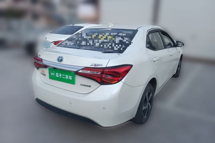 Used Toyota Levin 2017 Revised Dual-Engine 1.8H GS E-CVT Elite Sunroof Version China V Standard Rear Right 45 Deg