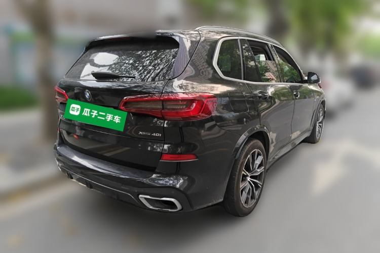 Used BMW X5 2019 xDrive40i M Sport Package Rear Right 45 Deg