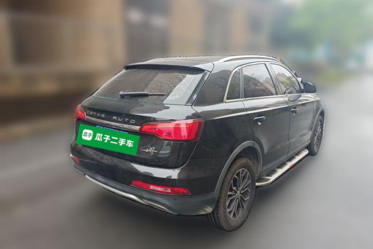 Used Zotye SR7 2017 1.5T CVT Cube Dream Edition Rear Right 45 Deg