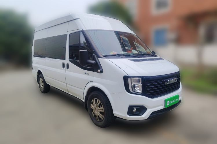 Used JMC Fushun 2023 2.0T Manual Mid-Drive Mid-Roof Commercial Multi-Purpose 7-Seater Passenger Vehicle Front Right 45 Deg