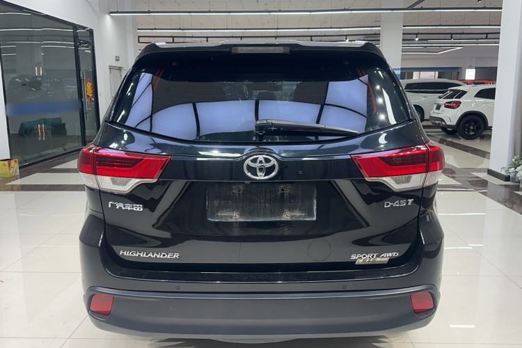 Used Toyota Highlander 2021 2.0T Four-Wheel Drive Prestige Version 7 Seats Rear