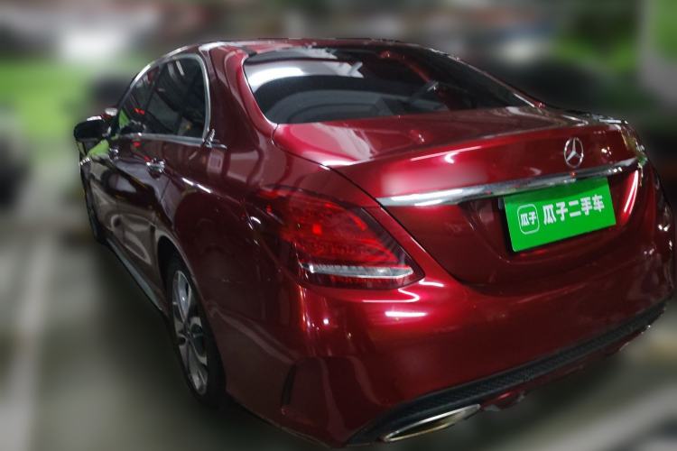 Used Mercedes-Benz C-Class 2018 C 180 L Fashion Edition Sport Version Rear Left 45 Deg