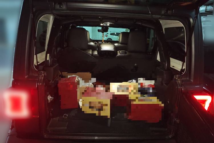 Used Jeep Wrangler 2019 2.0T Sahara Four-Door Version China VI Emission Standard