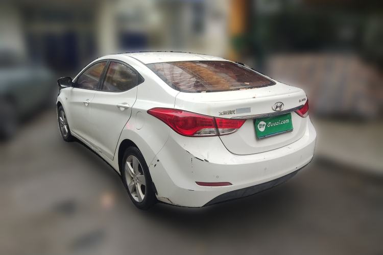 Used Hyundai Elantra (5th Generation / Langdong) 2012 1.6L Automatic Fashion Edition Rear Left 45 Deg