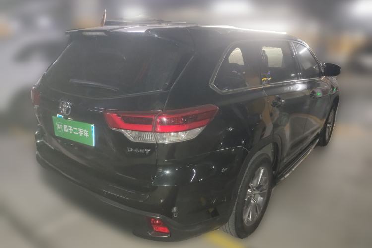 Used Toyota Highlander 2018 2.0T Two-Wheel Drive Elite Version 5 Seats China VI Standard Rear Right 45 Deg