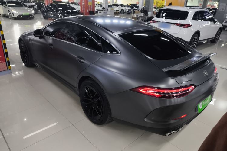 Used Mercedes-Benz AMG GT 2019 AMG GT 50 four-door sports car Rear Left 45 Deg