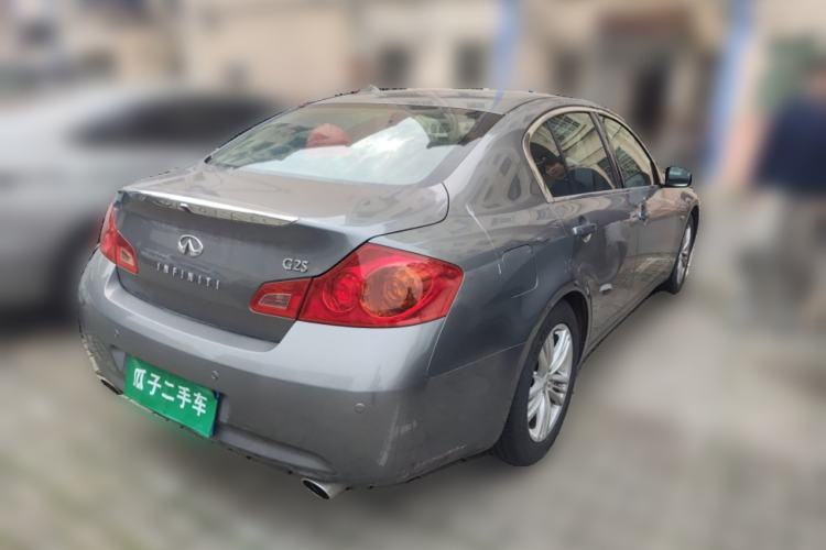 Used Infiniti G Series 2010 G25 Sedan Luxury Sport Edition Rear Right 45 Deg