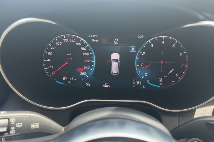 Used Mercedes-Benz GLC 2020 GLC 300 L 4MATIC Luxury Model Instrument Cluster