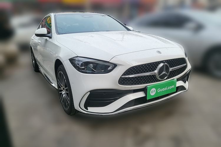 Used Mercedes-Benz C-Class 2024 Second Facelift C 260 L Sport Edition Front Right 45 Deg