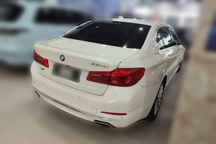 Used BMW 5 Series 2019 Updated 530Li xDrive Luxury Package Rear Right 45 Deg