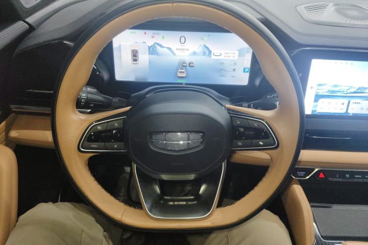 Used Geely Auto Monjaro L Extended Range Electric Version 2022 1.5T DHT Range-Extending Electric Flagship Edition Steering Wheel