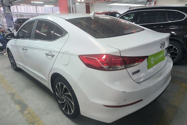 Used Hyundai Elantra (6th Generation / Lingdong) 2019 1.4T Dual-Clutch Xuan Dong · Dynamic Model Rear Left 45 Deg