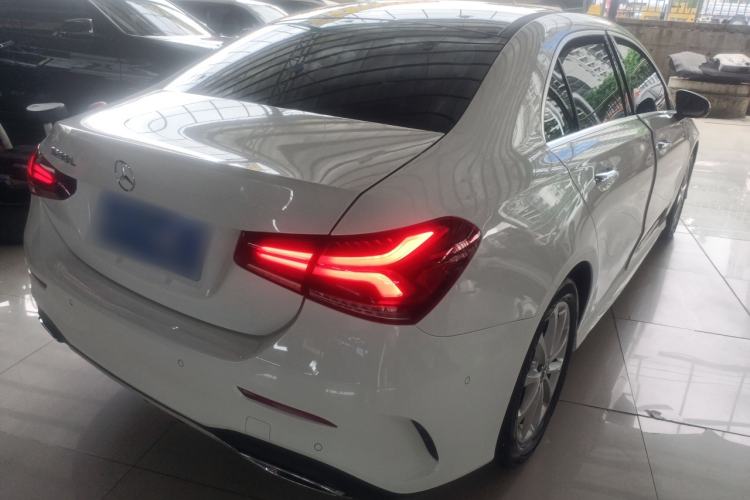 Used Mercedes-Benz A-Class 2020 Restyled A 200 L Sport Sedan Dynamic Version Rear Right 45 Deg