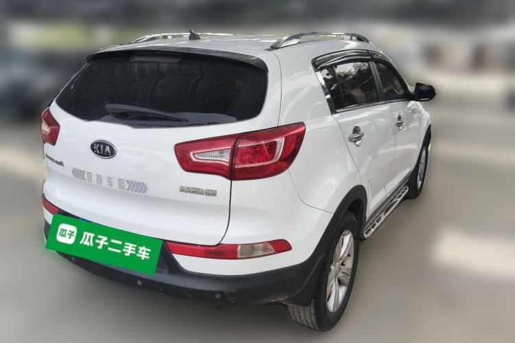 Used Kia Sportage R 2014 2.0L Automatic Two-Wheel Drive GLS Trim Rear Right 45 Deg