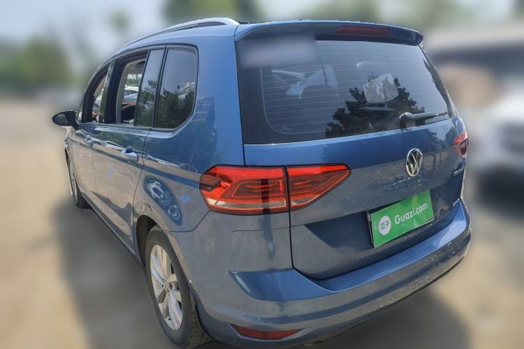 Used Volkswagen Touran 2018 Volkswagen Touran L 280TSI DSG Comfort Edition 7 Seats China VI Standard Rear Left 45 Deg