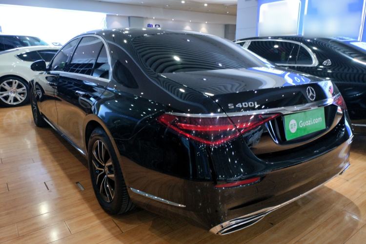 Used Mercedes-Benz S-Class 2021 S 400 L Business Model Rear Left 45 Deg