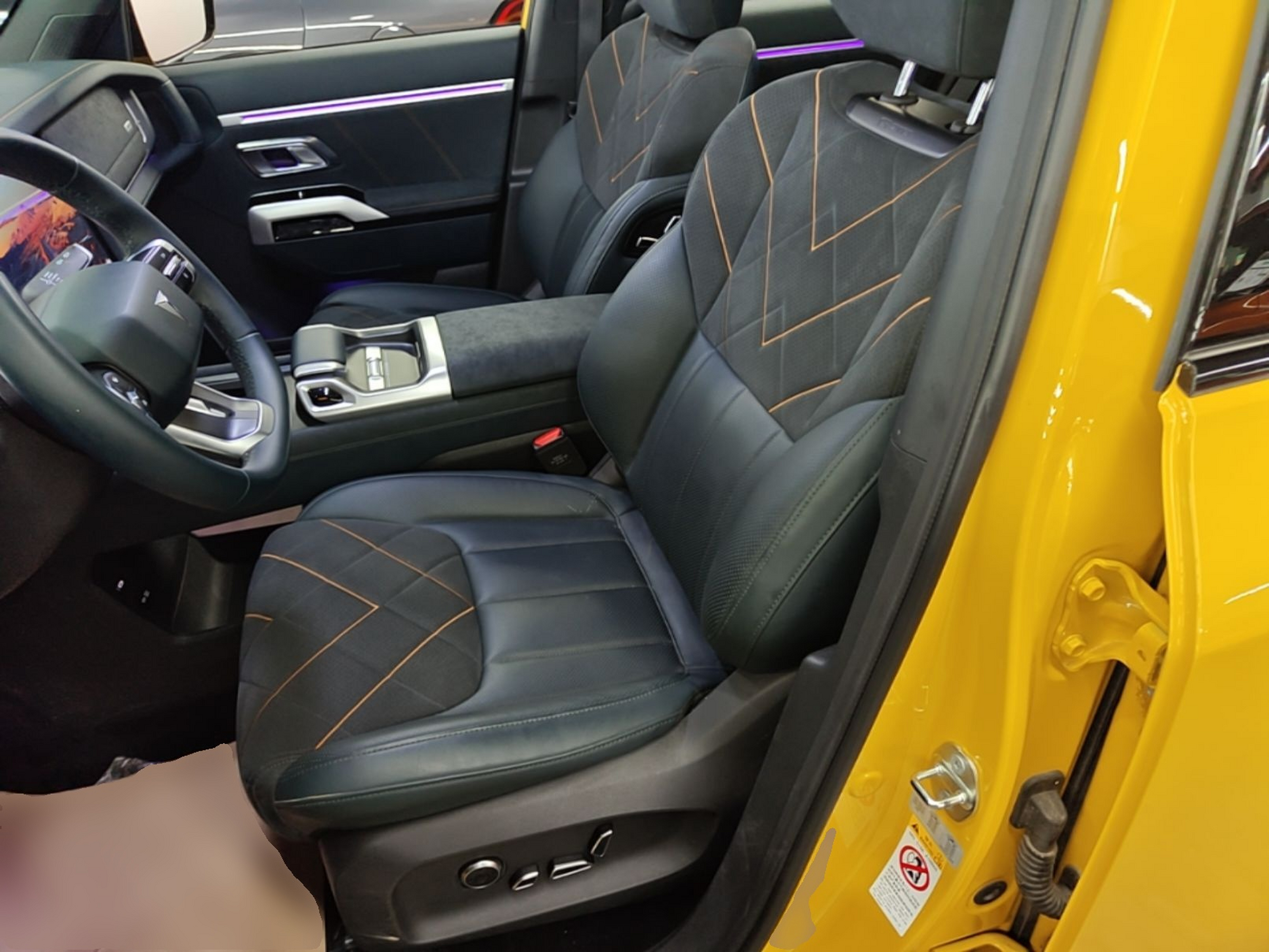 Avant de la voiture