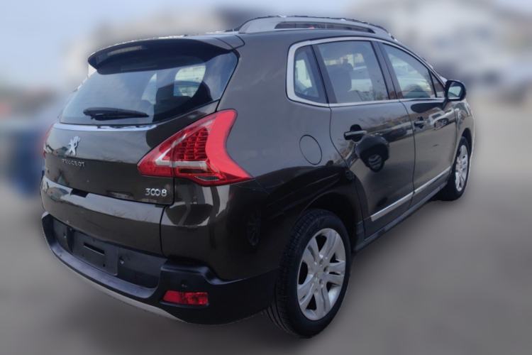 Used Peugeot 3008 2013 2.0L Automatic Trend Edition Rear Right 45 Deg