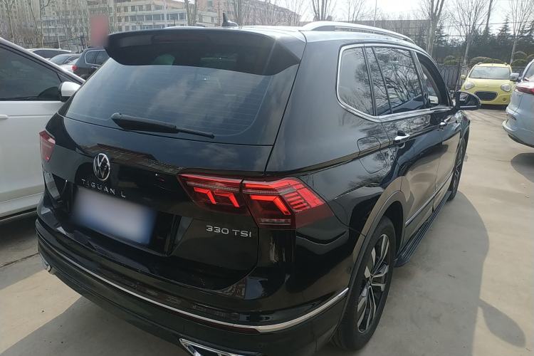 Used Volkswagen Tiguan L 2024 330TSI Automatic Two-Wheel Drive R-Line Enhanced Edition Rear Right 45 Deg