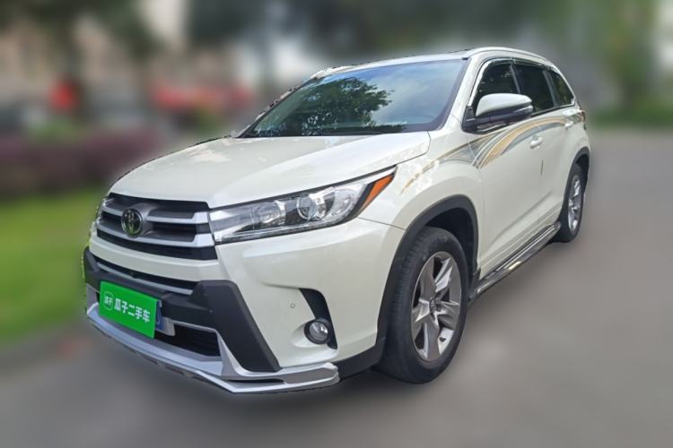 Used Toyota Highlander 2018 2.0T Four-Wheel Drive Luxury Version 7 Seats China VI Standard