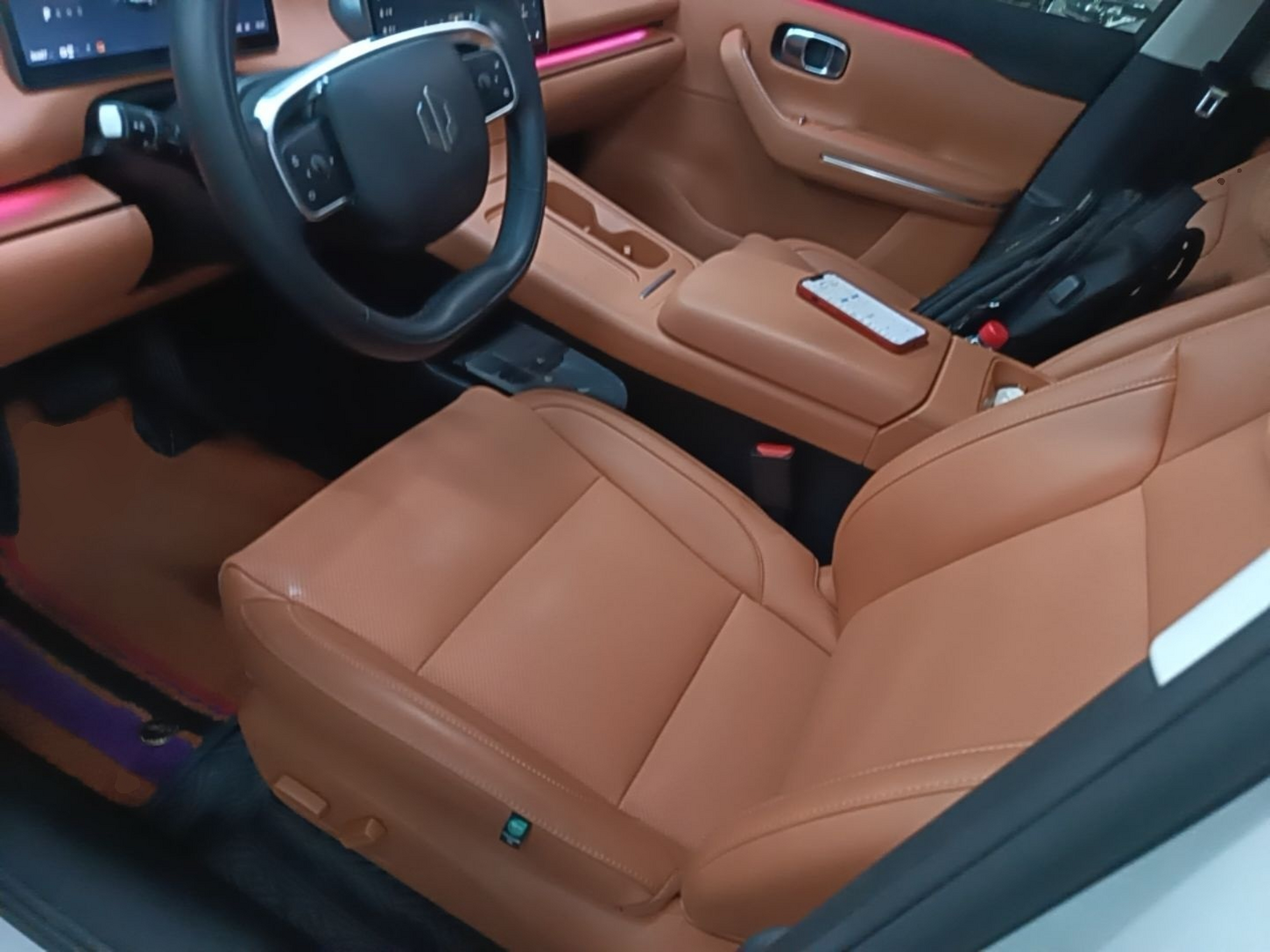 Avant de la voiture