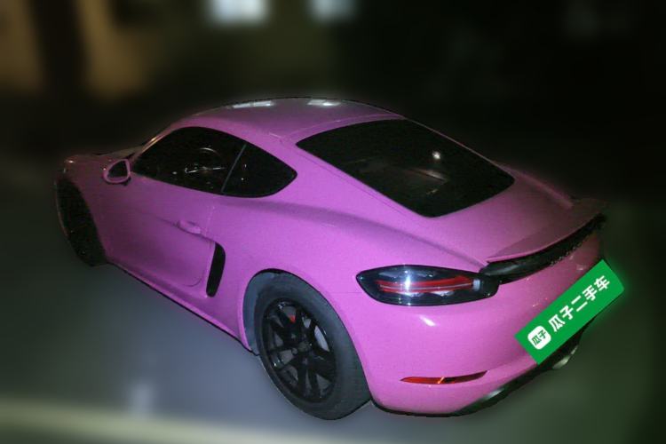 Used Porsche 718 2018 Cayman 2.0T Rear Left 45 Deg