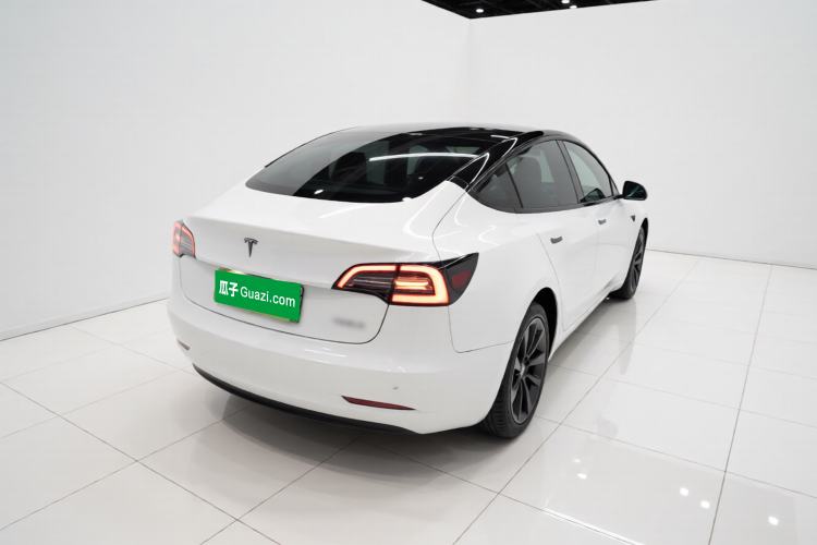 Used Tesla Model 3 2022 Rear-Wheel-Drive Version Rear Right 45 Deg