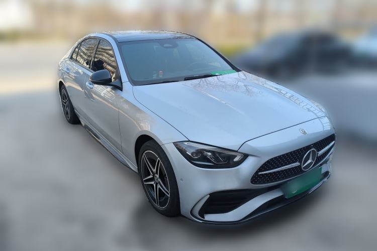 Used Mercedes-Benz C-Class 2023 C 260 L Bright Night Sports Edition Front Right 45 Deg