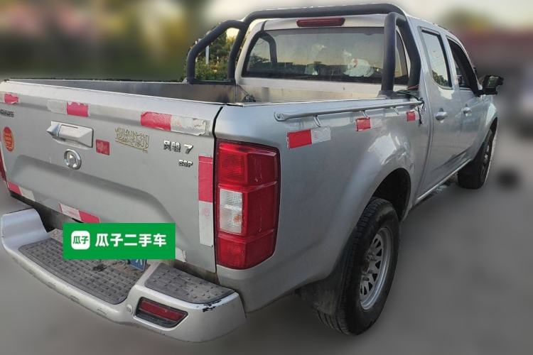 Used Great Wall Wingle 7 2019 2.0T Diesel Two-Wheel Drive Elite Version China VI Standard Big Double Cabin GW4D20M
