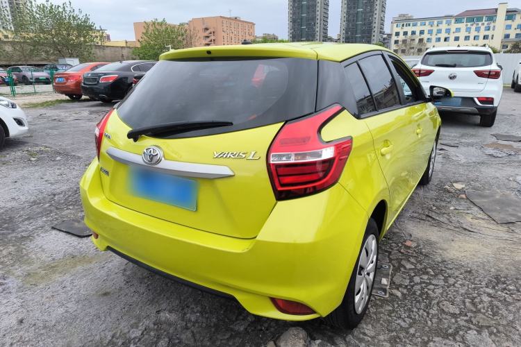 Used Toyota YARiS L Zhi Xuan 2016 Revised 1.5E CVT Charming Edition Rear Right 45 Deg