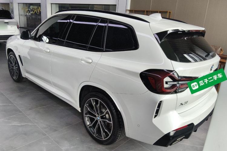 Used BMW X3 2023 xDrive30i Leading Model M Night Edition Package Rear Left 45 Deg