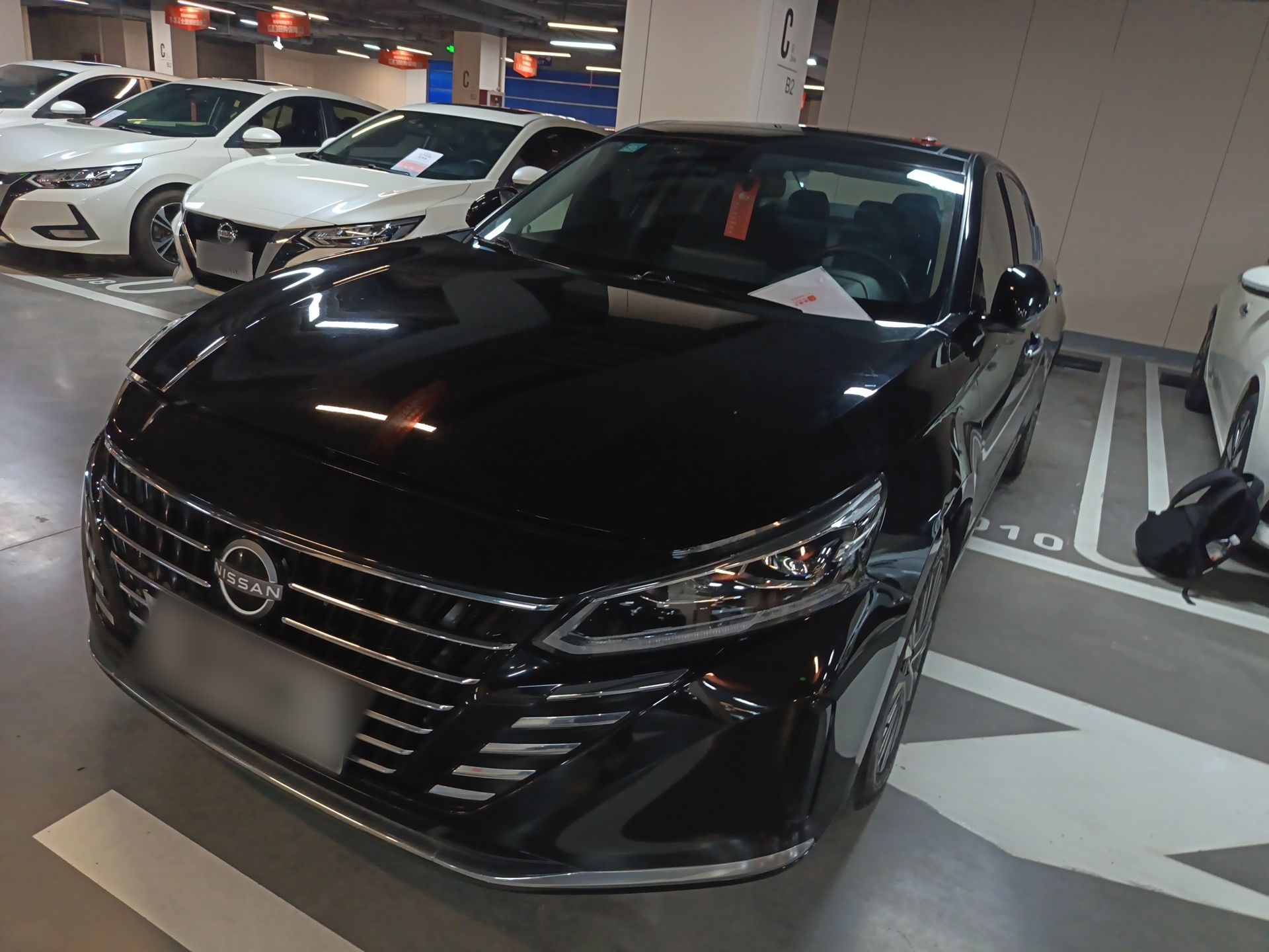 تحت مقدمة السيارة